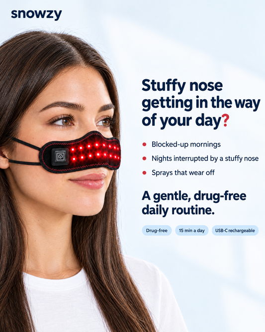 Glow Red Light Nose Band